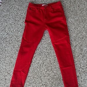 Red Women's Jeans Kan can … stretchy !